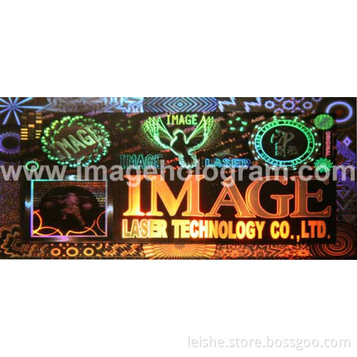 Comprehensive Hologram Label